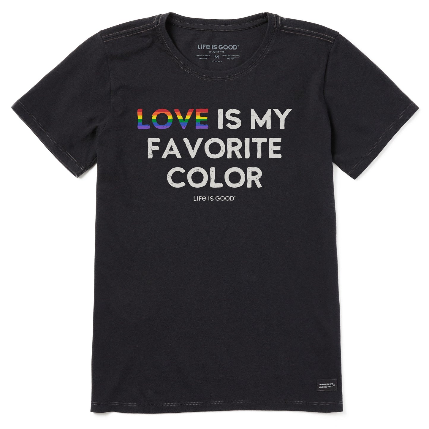 Women's Crafty LOVE is my Favorite Color Short Sleeve Tee