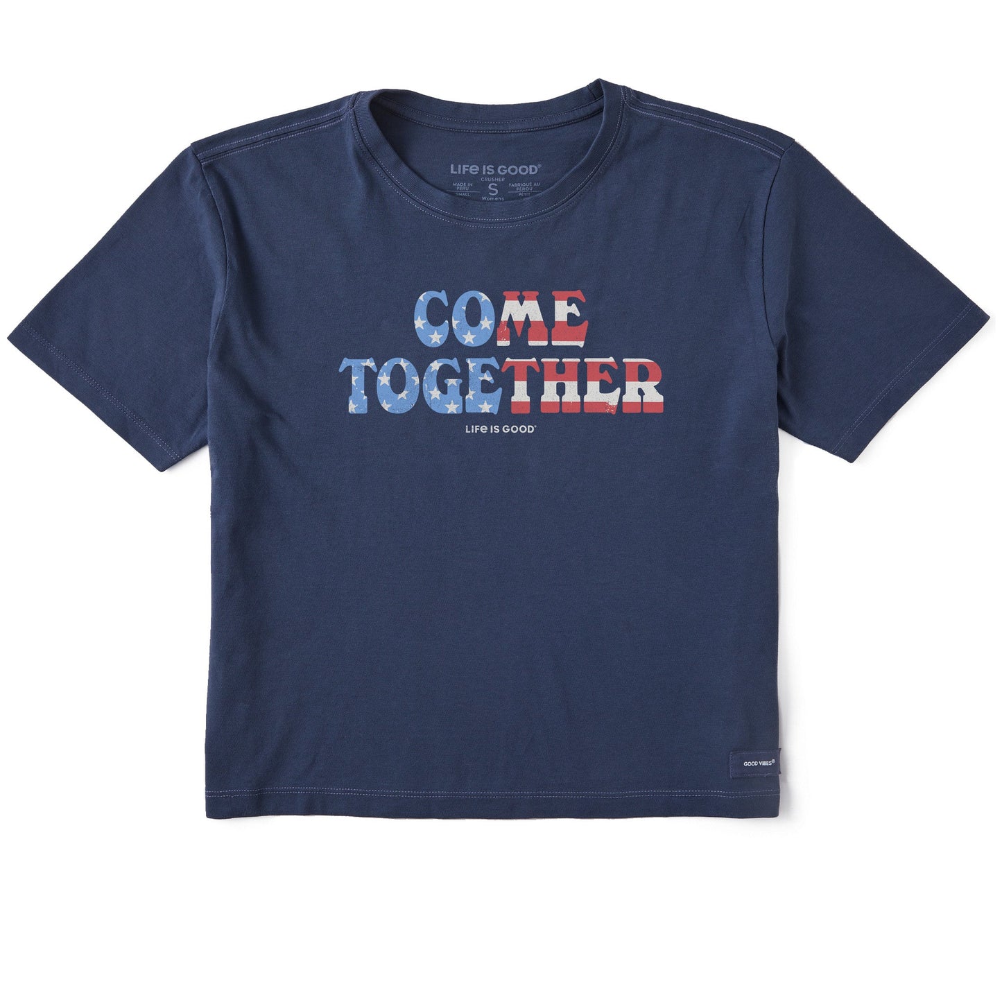 Women's Come Together Short Sleeve Crusher Boxy Tee