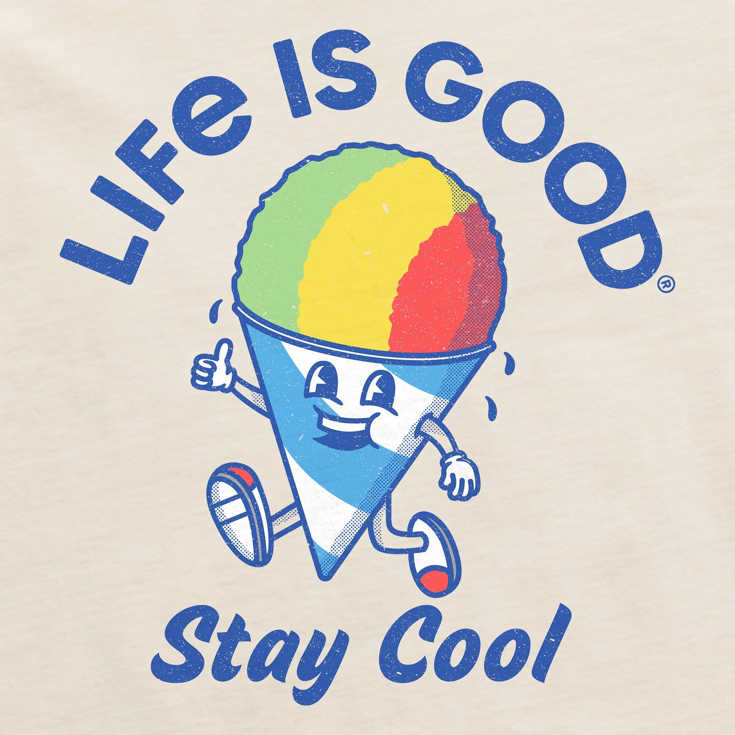 Women's Snow Cone Stay Cool Short Sleeve Crusher Boxy Tee