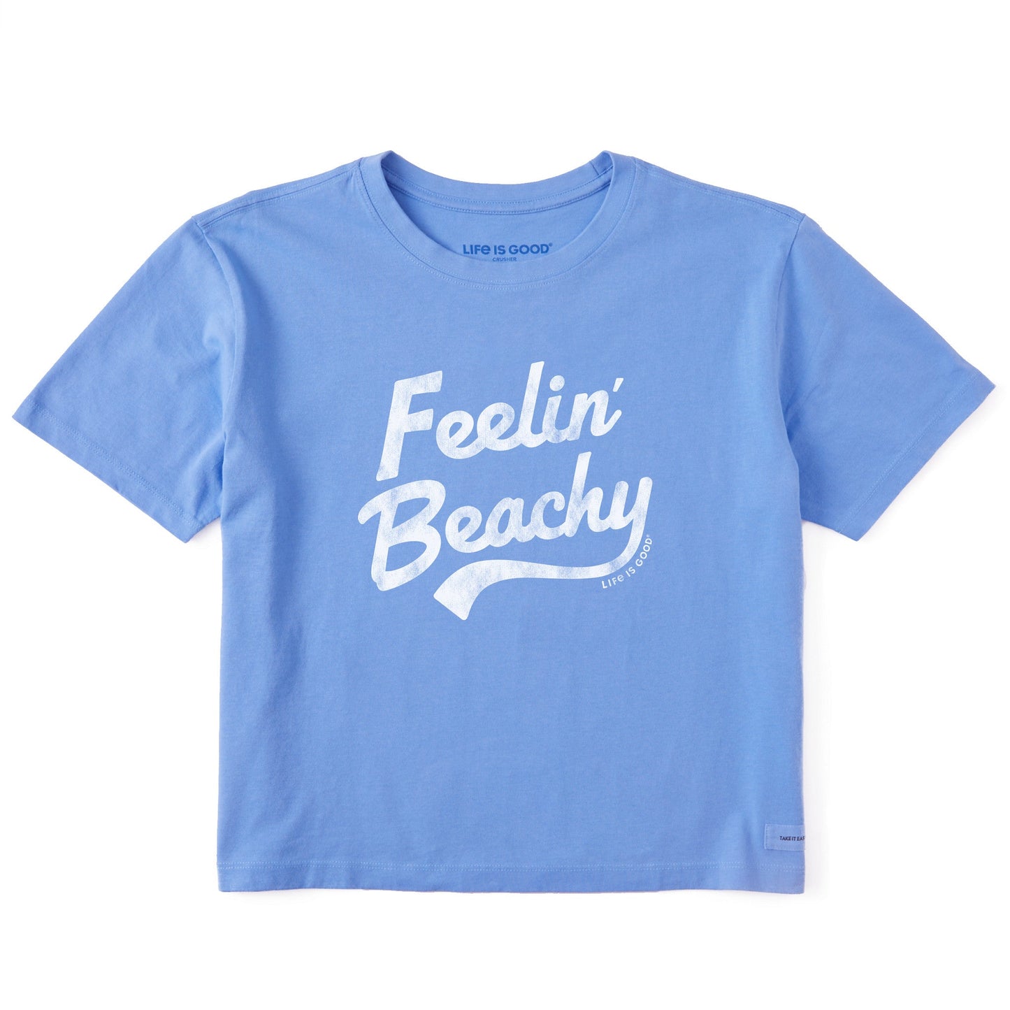 Women's Feelin' Beachy Short Sleeve Crusher Boxy Tee