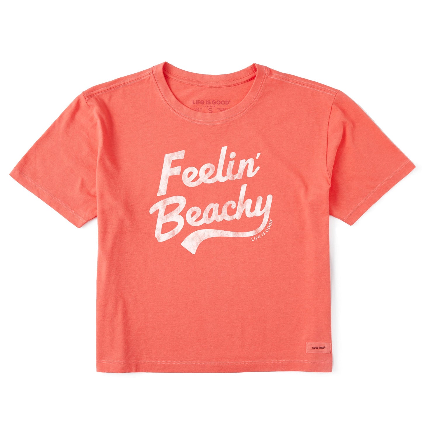 Women's Feelin' Beachy Short Sleeve Crusher Boxy Tee