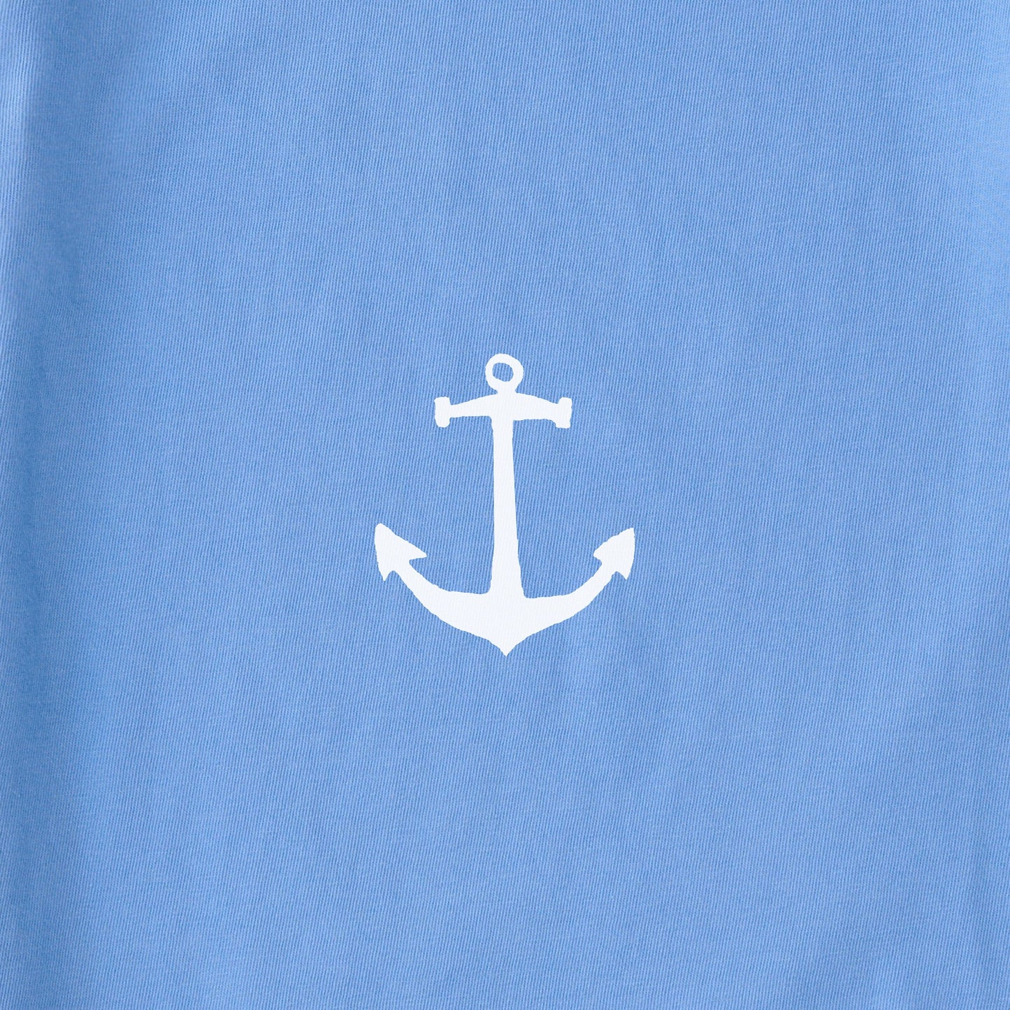 Women's Seas the Day Iron Anchor Short Sleeve Crusher Boxy Tee