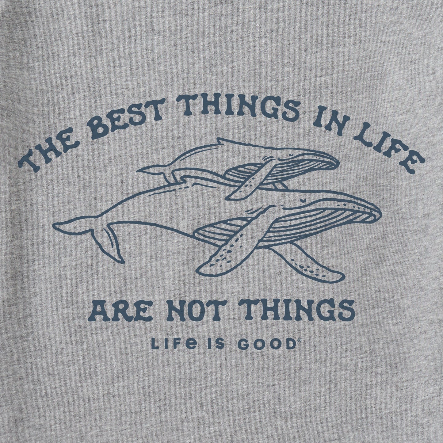 Men's Best Things Whales Short Sleeve Tee