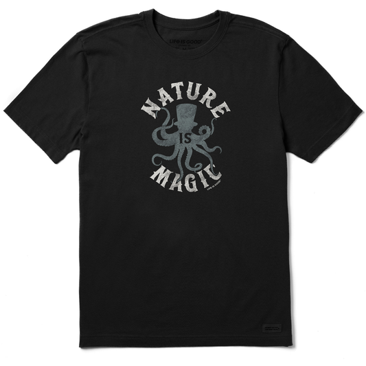 Men's Nature is Magic Octopus Short Sleeve Tee