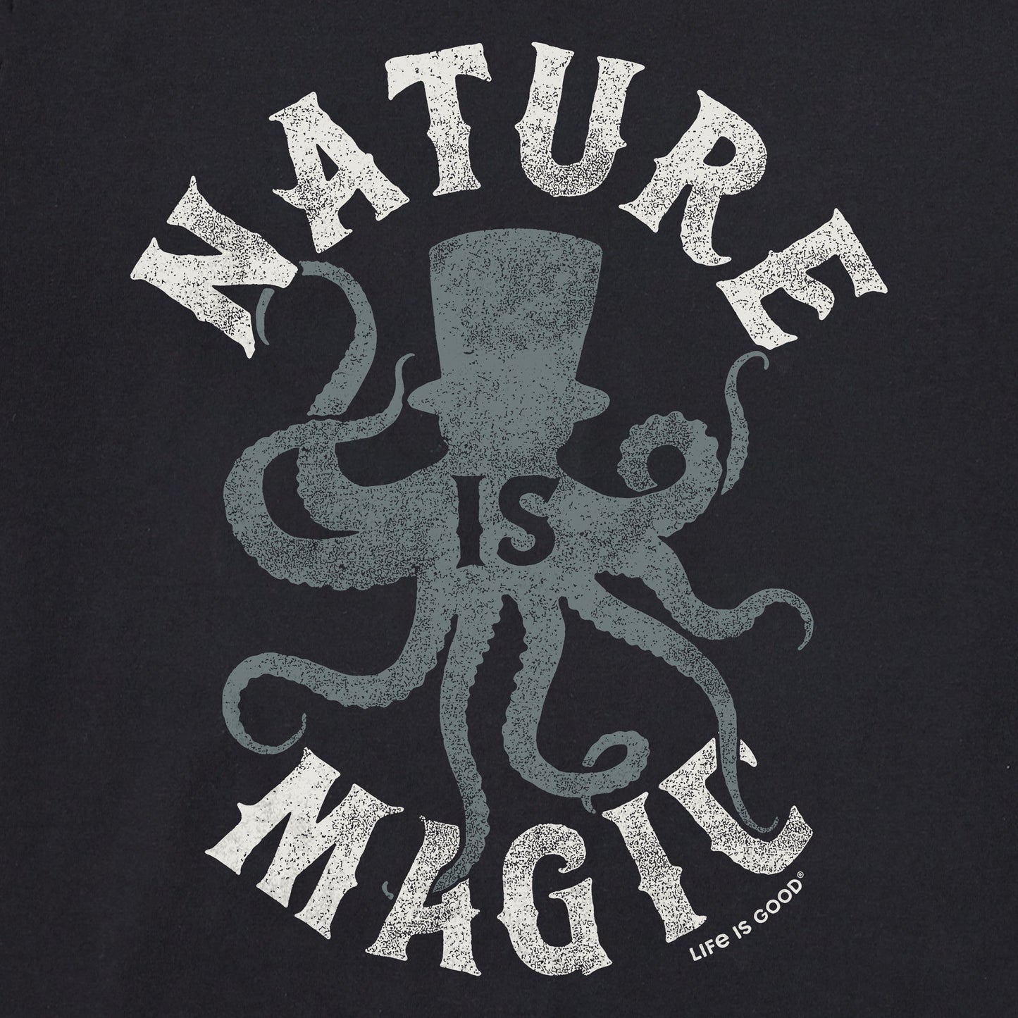 Men's Nature is Magic Octopus Short Sleeve Tee