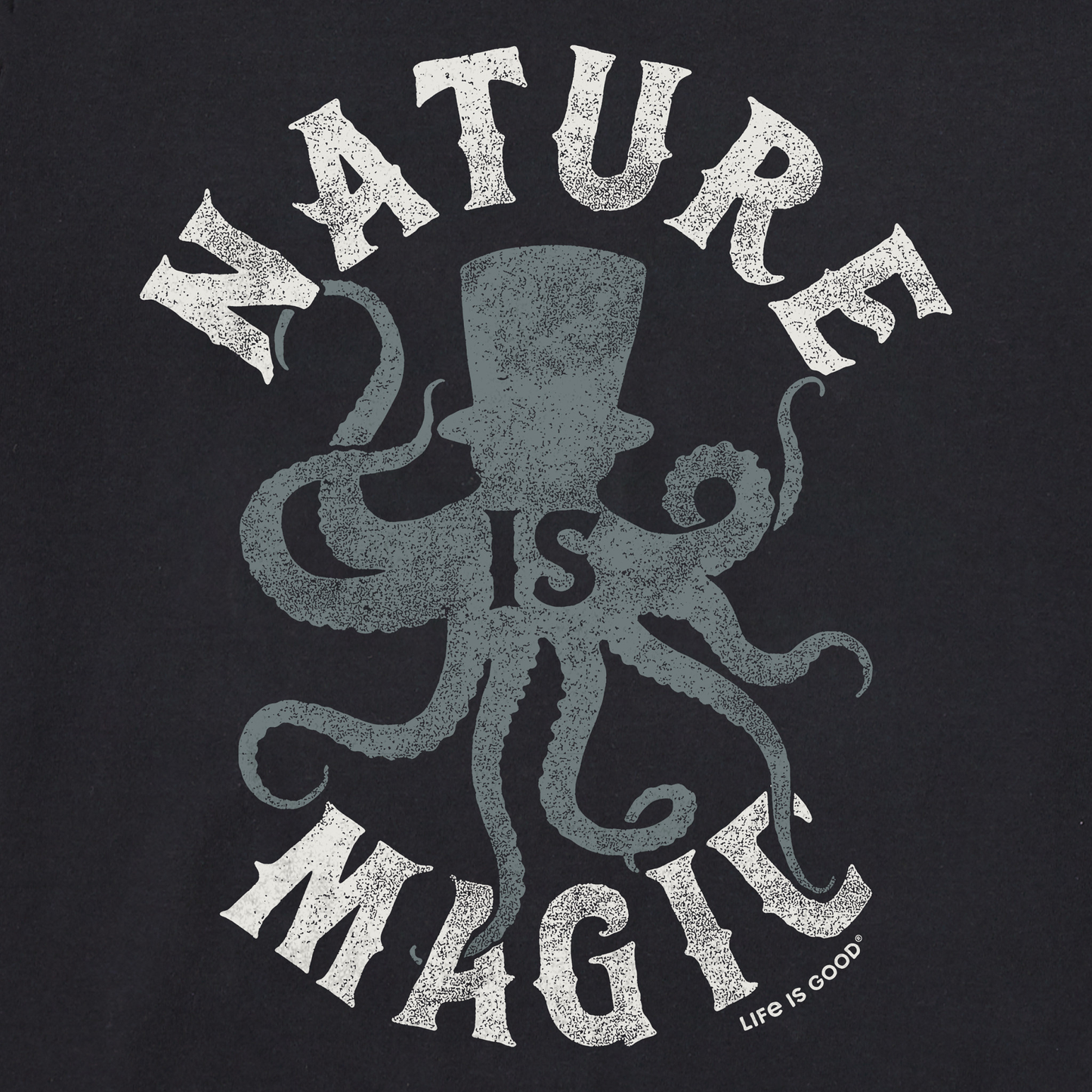 Men's Nature is Magic Octopus Short Sleeve Tee