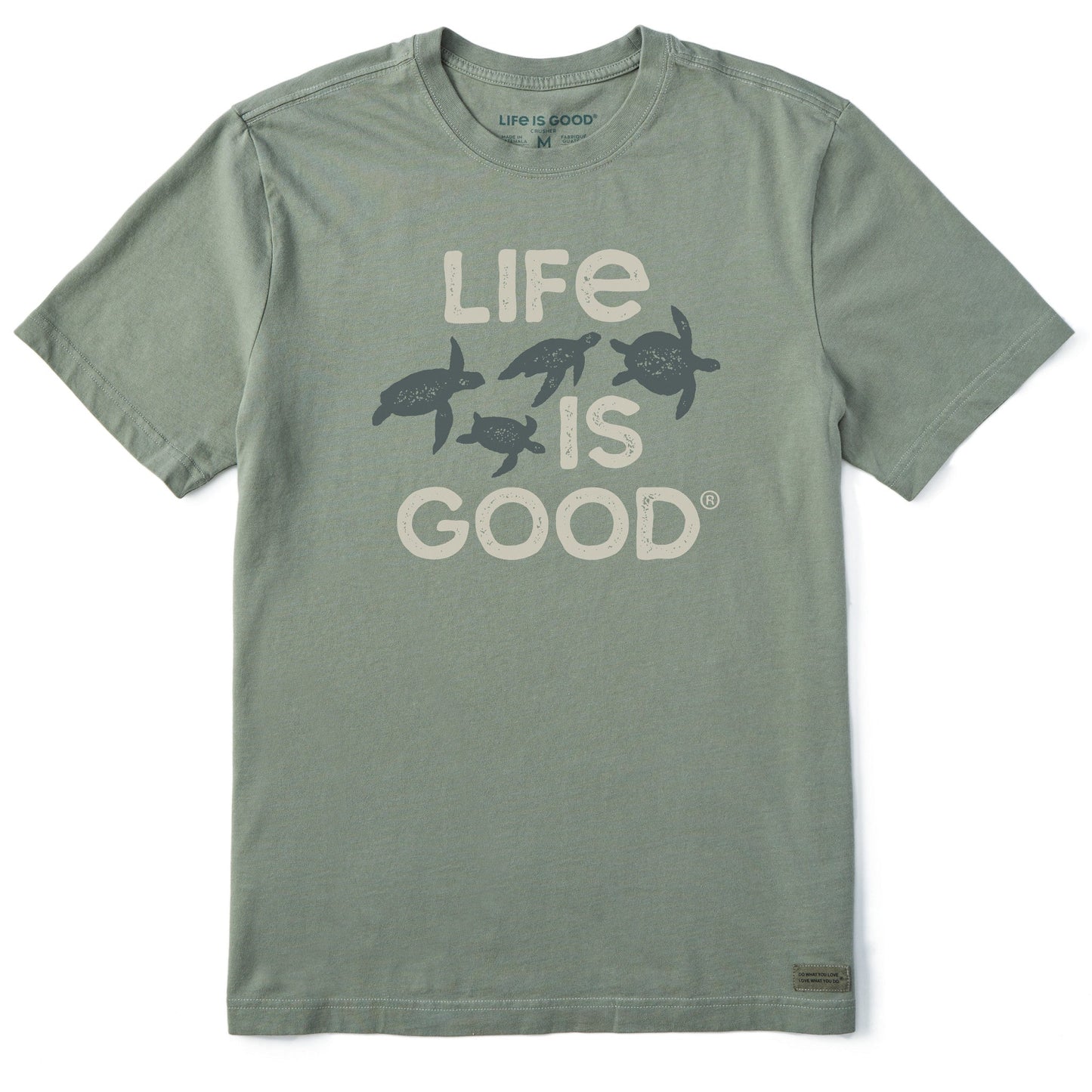 Men's Life is Good Turtles Short Sleeve Tee
