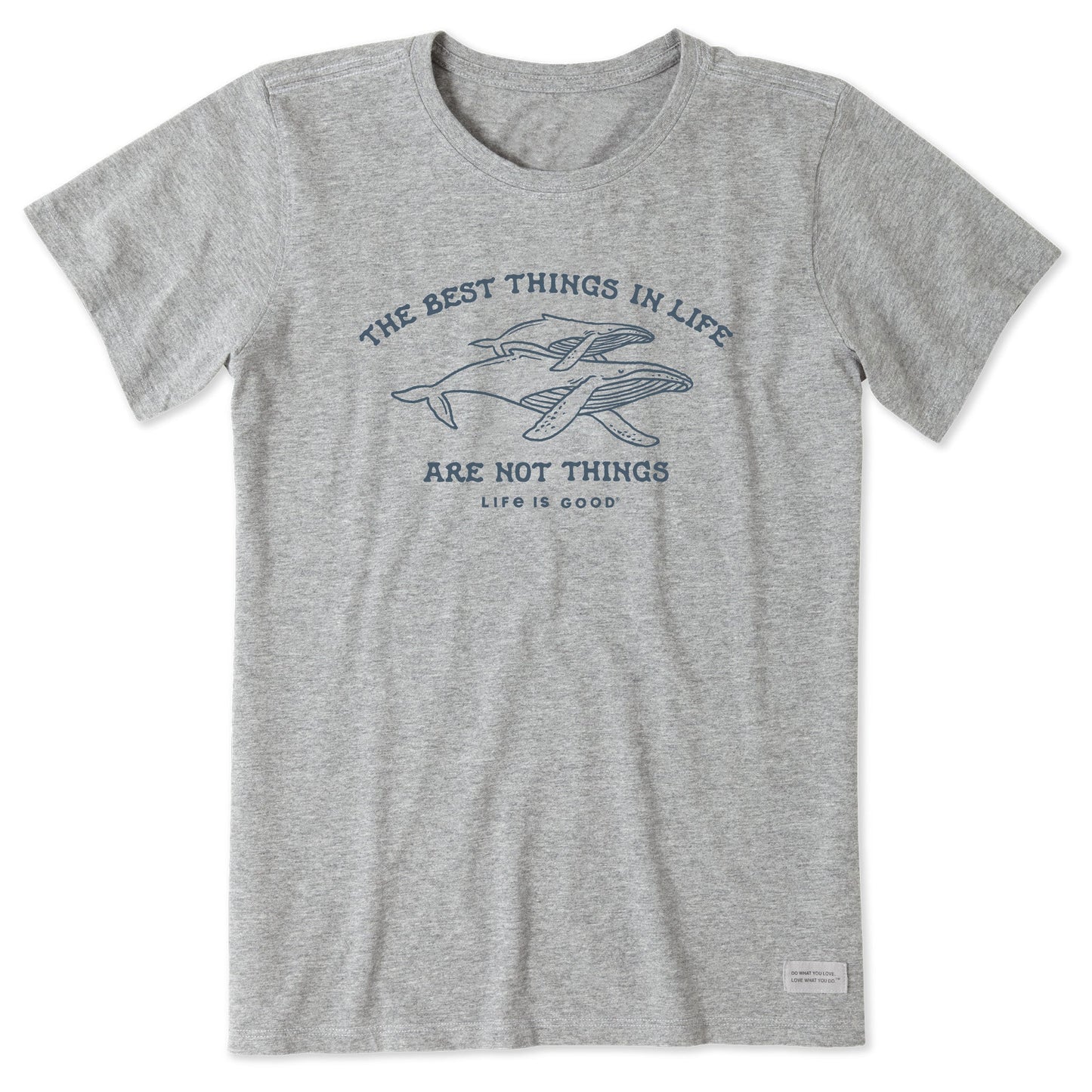Women's Best Things Whales Short Sleeve Tee