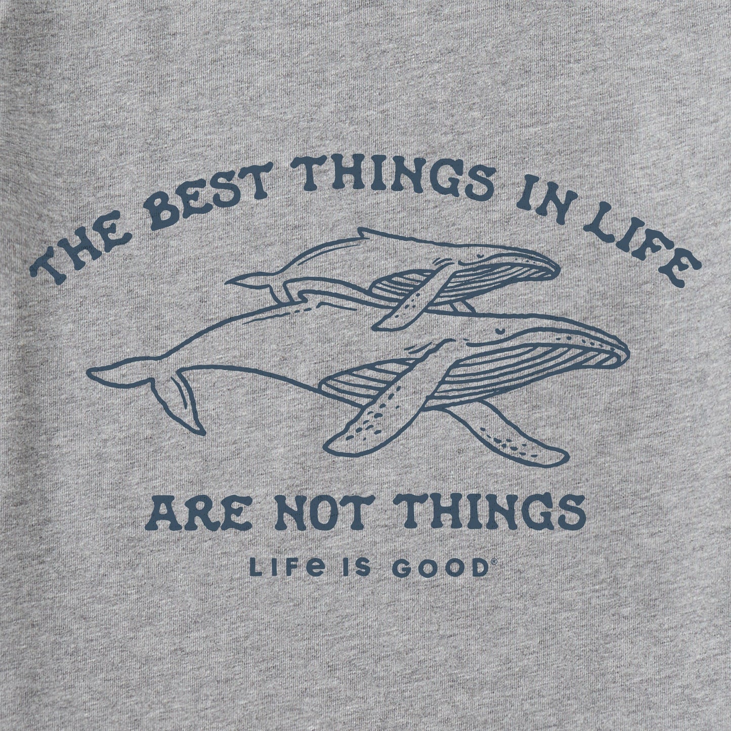 Women's Best Things Whales Short Sleeve Tee