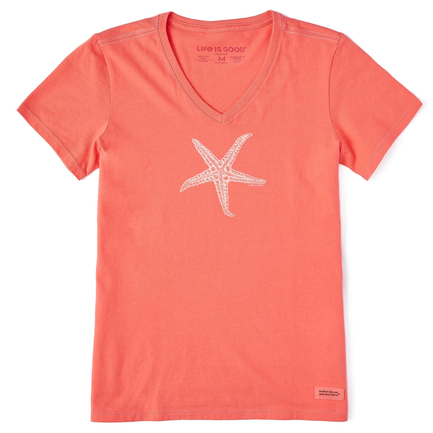 Women's Crafty Starfish Short Sleeve Vee