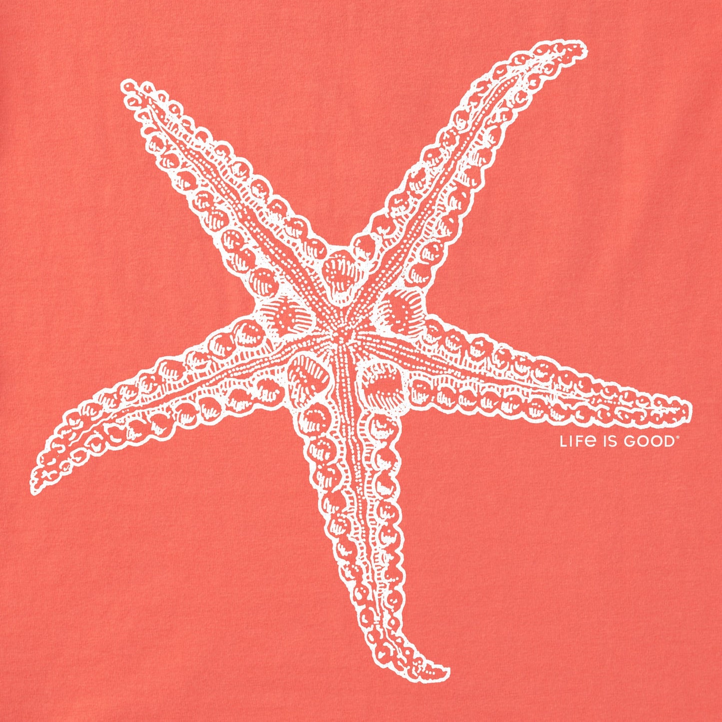 Women's Crafty Starfish Short Sleeve Vee