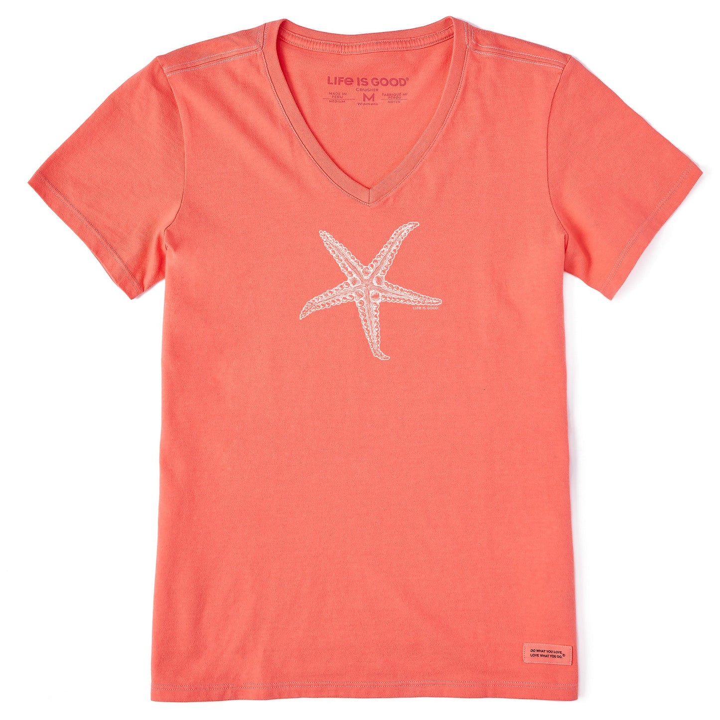 Women's Crafty Starfish Short Sleeve Vee