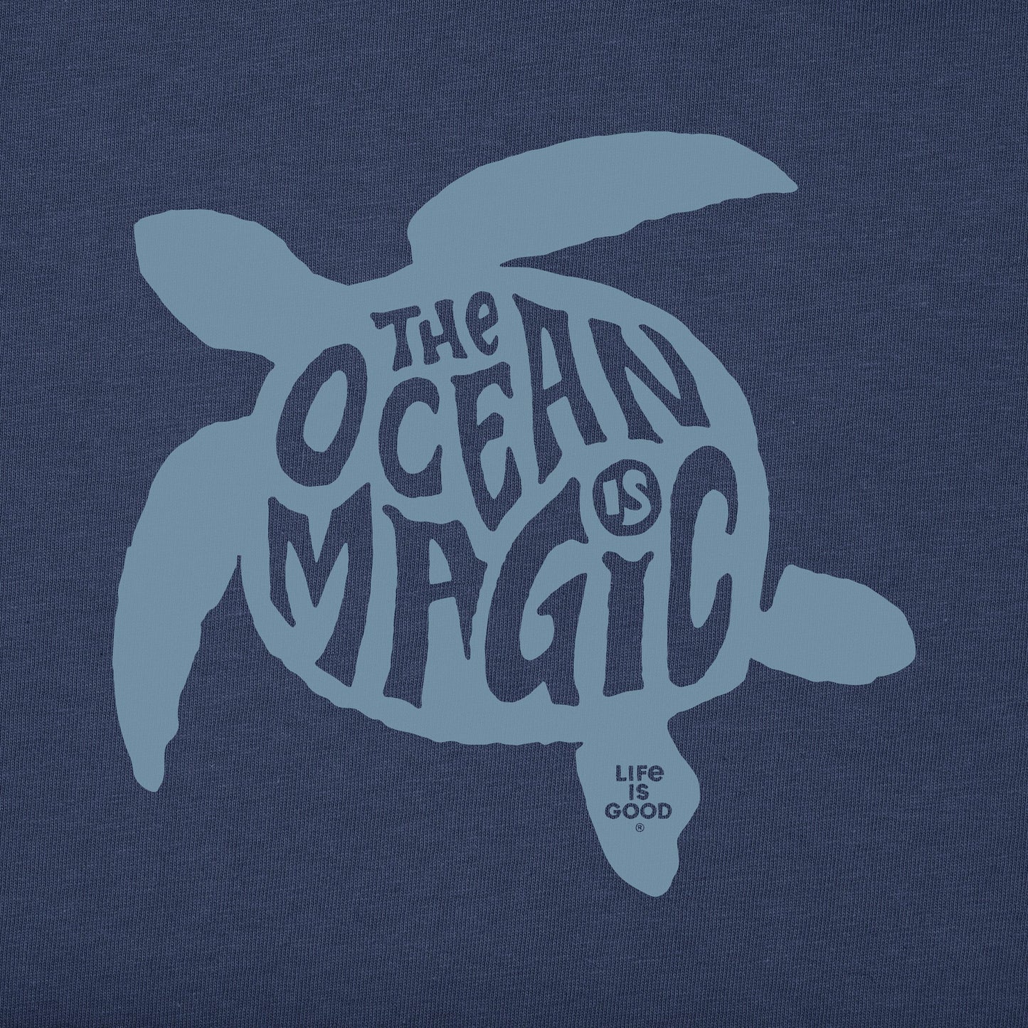 Men's Ocean is Magic Turtle Short Sleeve Tee