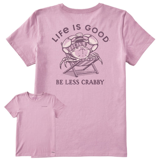 Women's Crafty Be Less Crabby Short Sleeve Tee