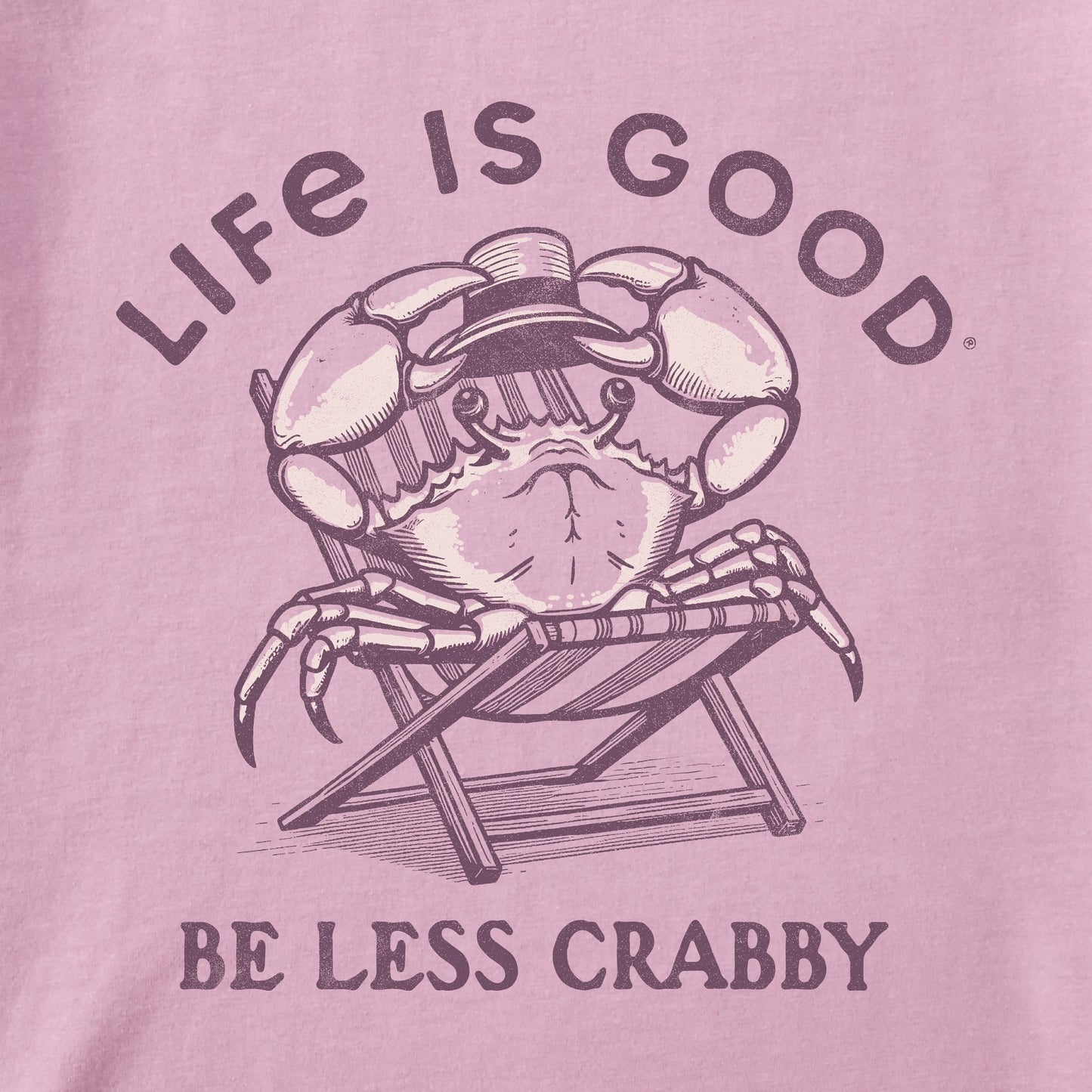 Women's Crafty Be Less Crabby Short Sleeve Tee