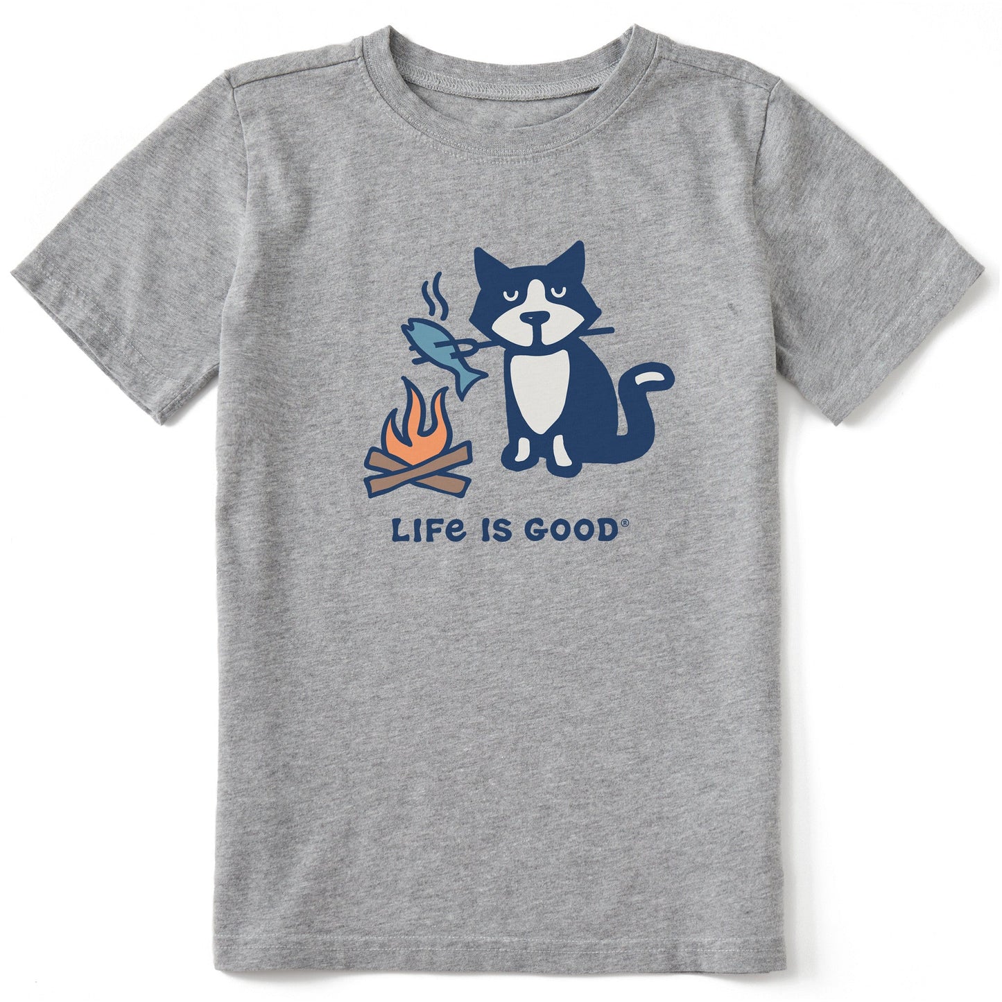 Kids Tux Campfire Short Sleeve Crusher Tee