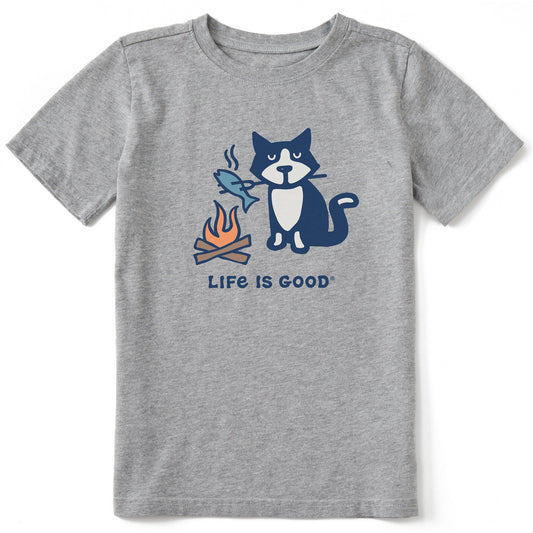 Kids Tux Campfire Short Sleeve Crusher Tee