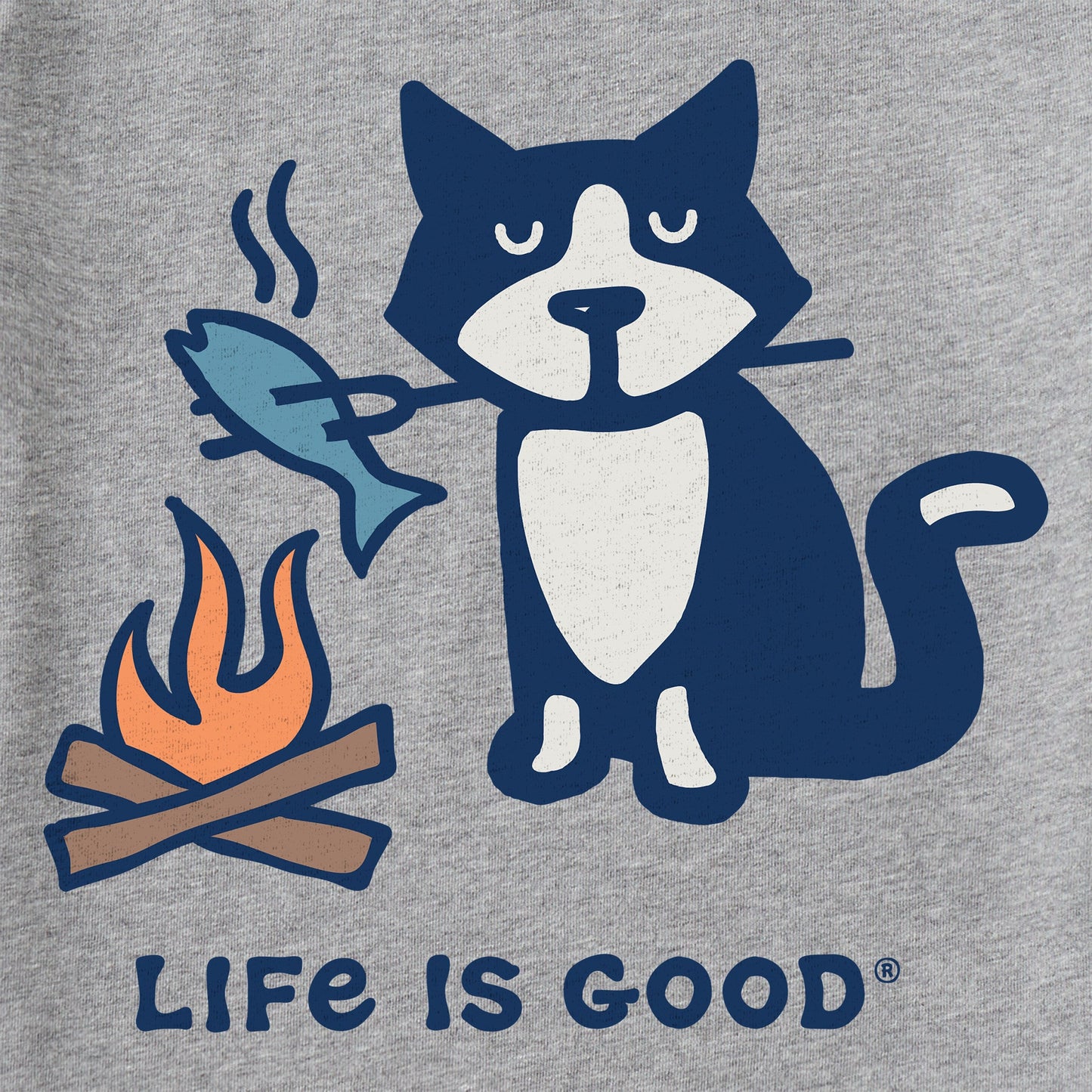 Kids Tux Campfire Short Sleeve Crusher Tee