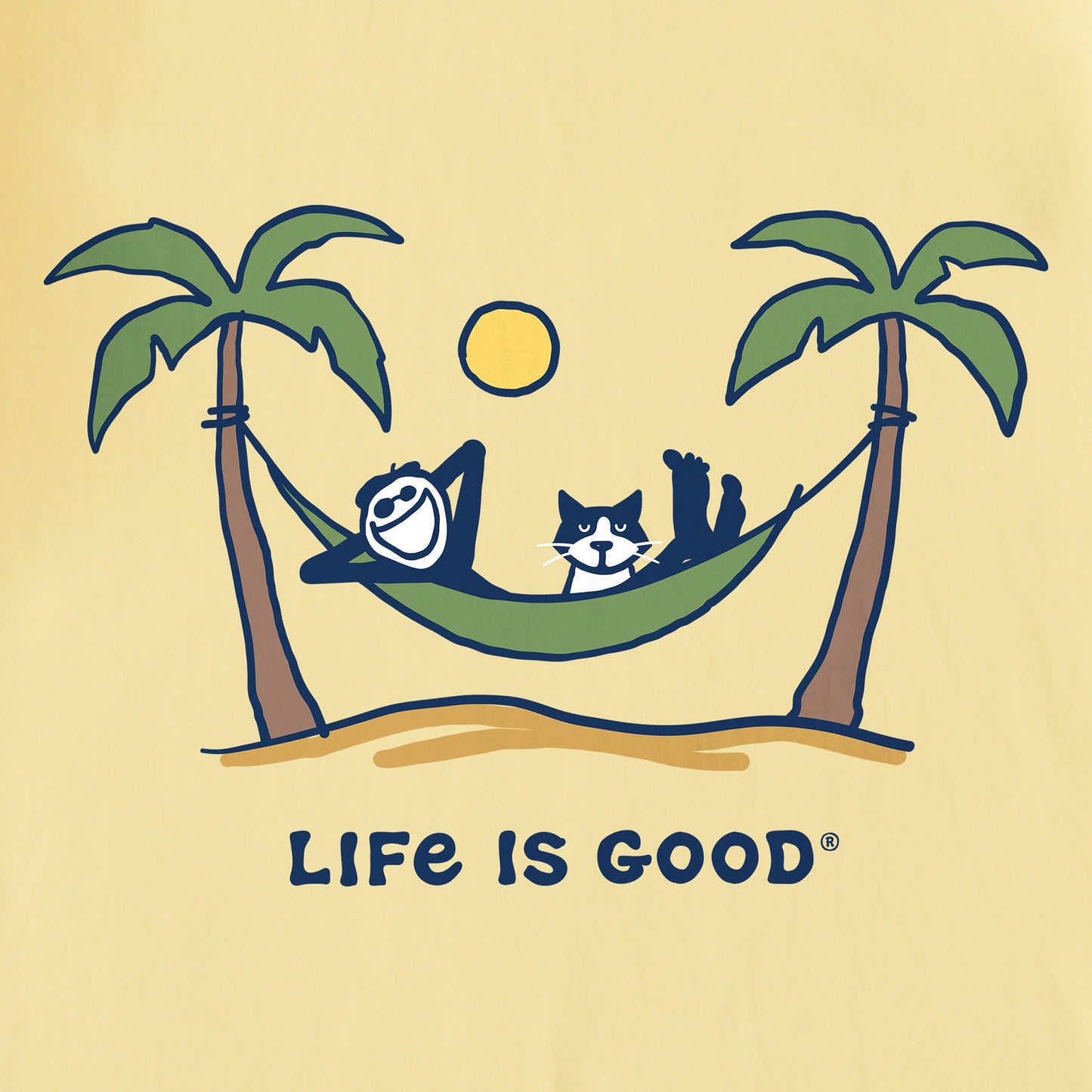 Women's Jake & Tux Palm Hammock Short Sleeve Tee