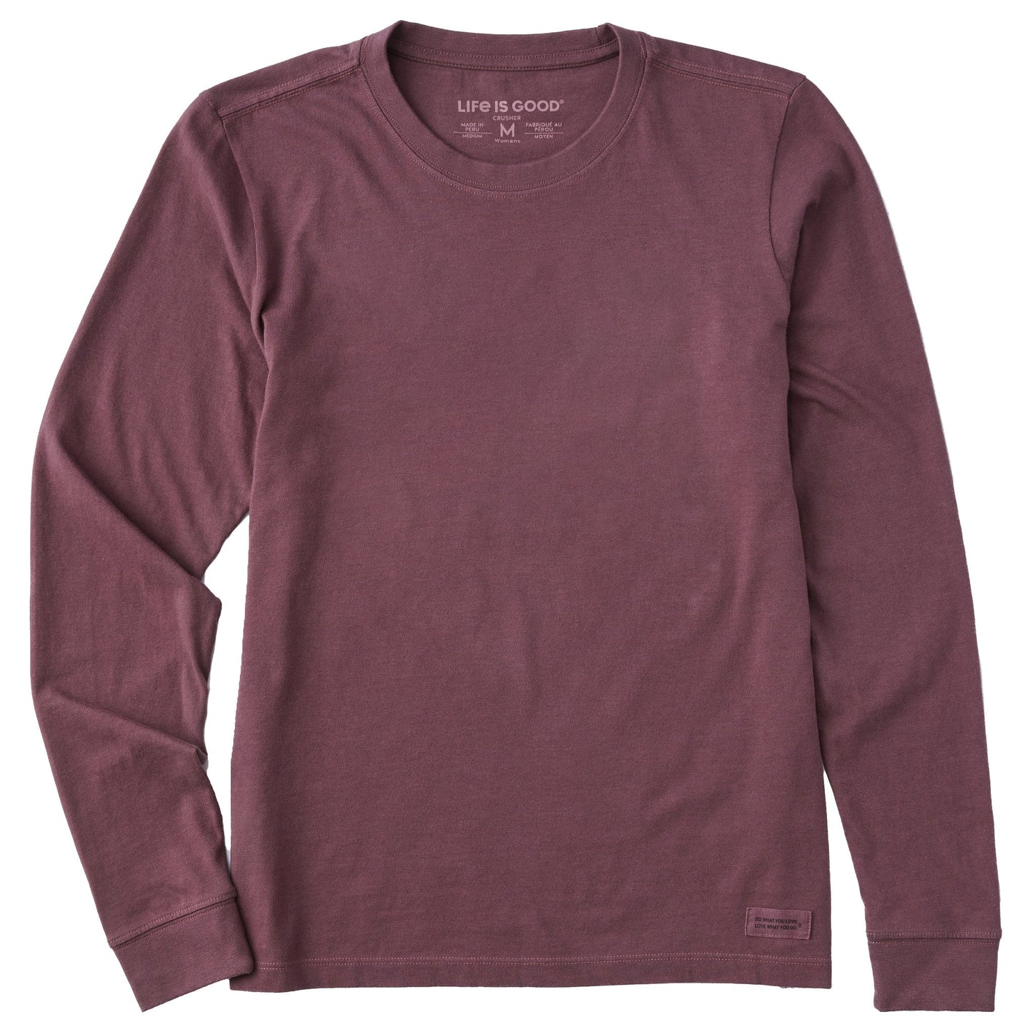 Women's Solid Long Sleeve Tee