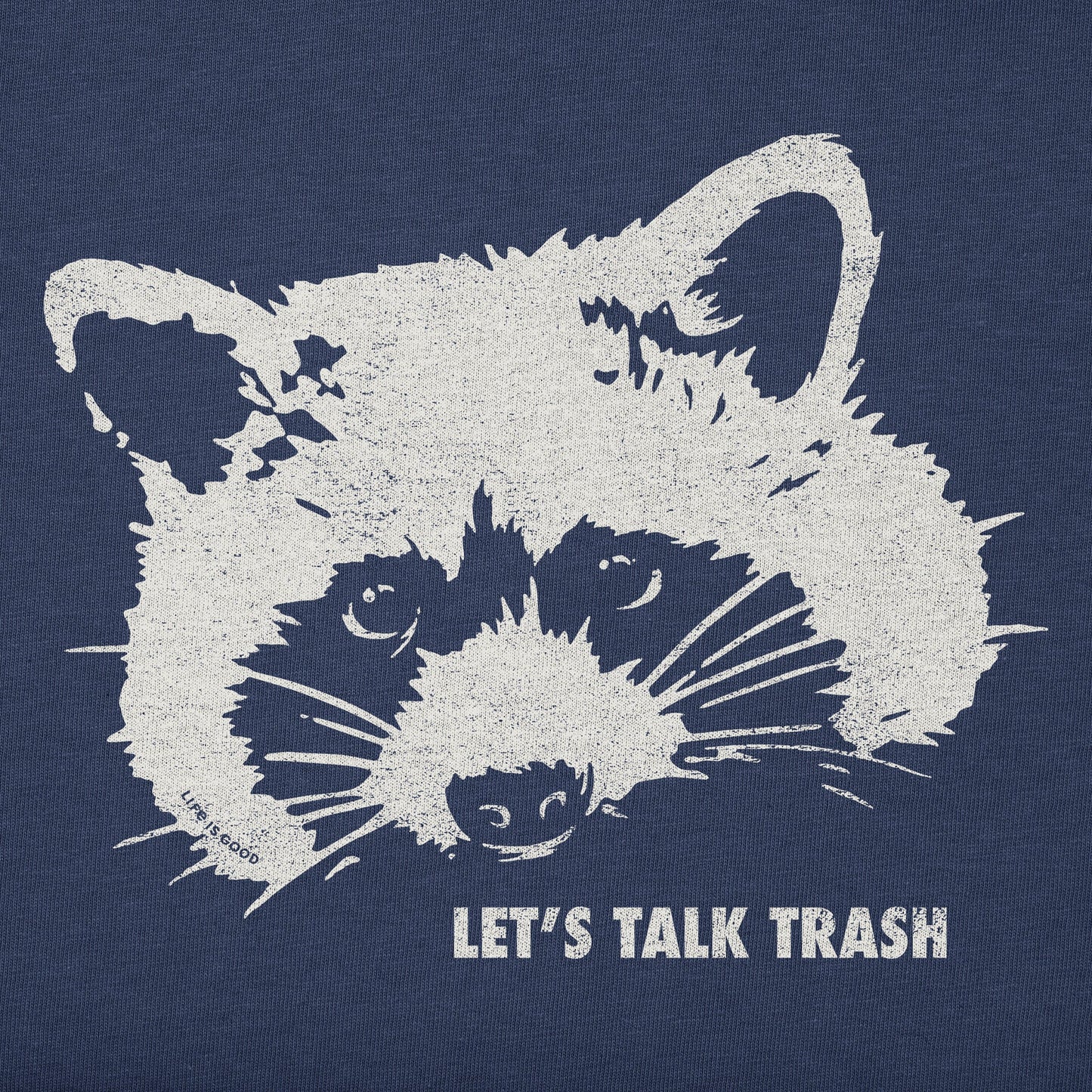 Women's Raccoon Short Sleeve Crusher Boxy Tee