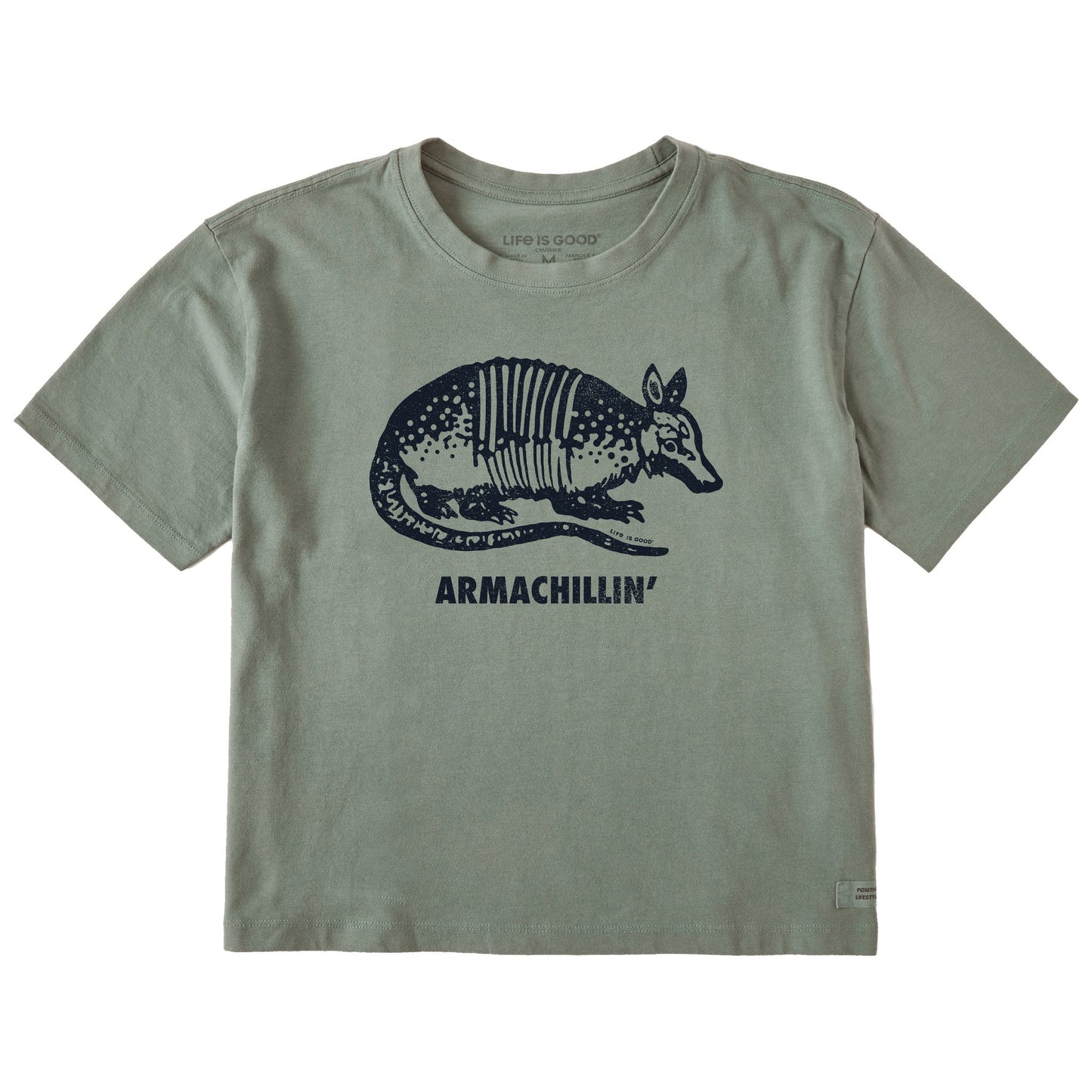 Women's Armadillo Short Sleeve Crusher Boxy Tee