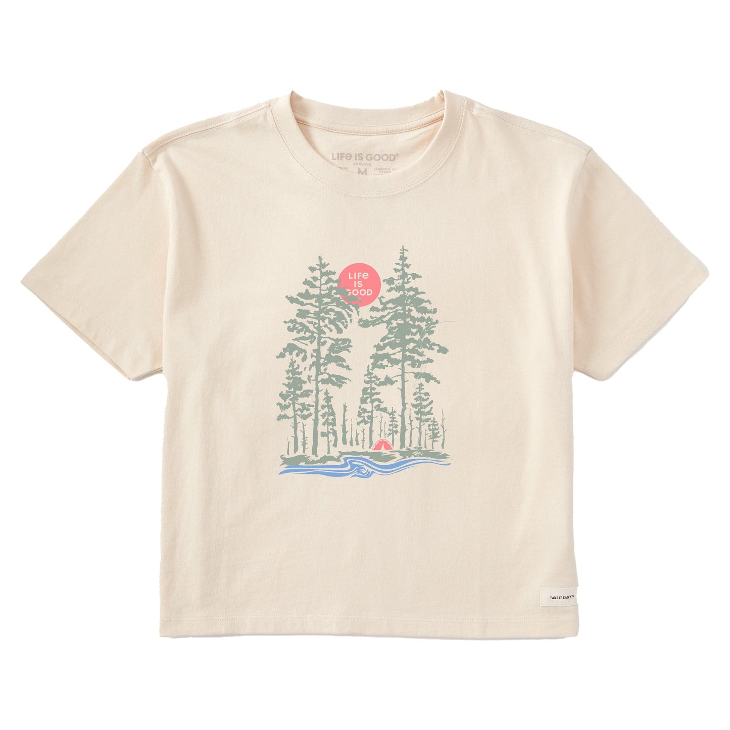 Women's Temporary Housing Short Sleeve Crusher Boxy Tee