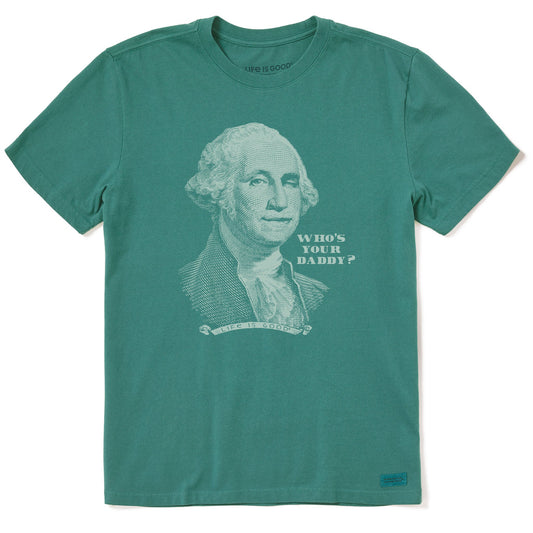 Men's Who's Your Daddy? Short Sleeve Crusher Tee