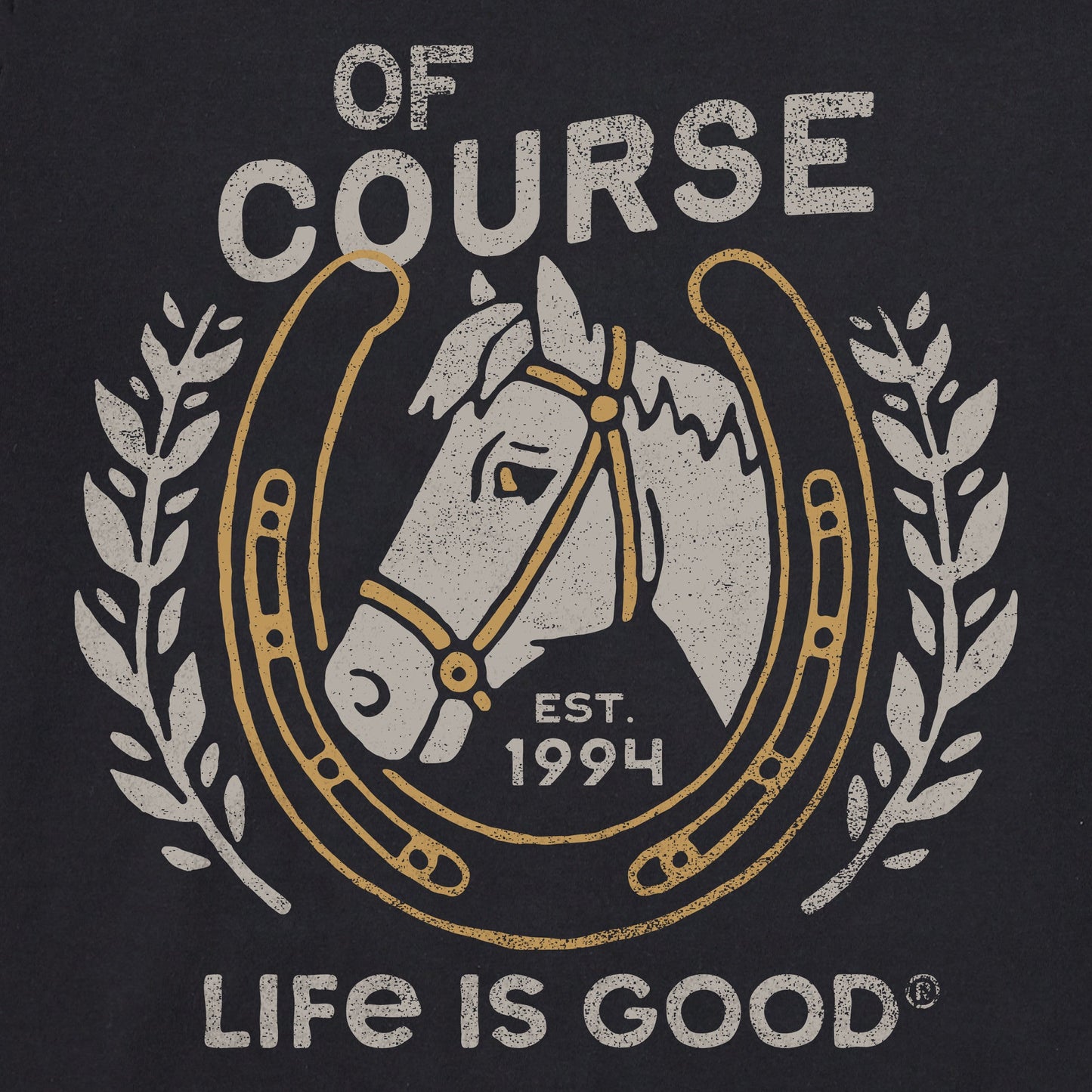 Men's Of Course Horse Short Sleeve Tee
