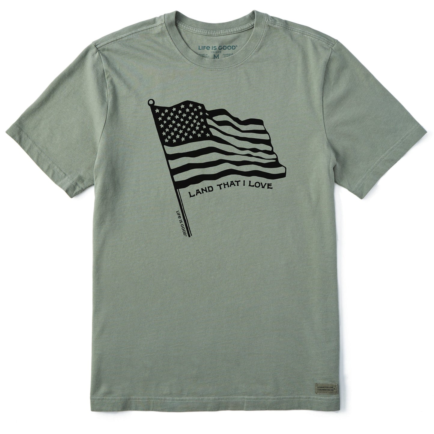 Men's Land that I Love Flag Short Sleeve Tee
