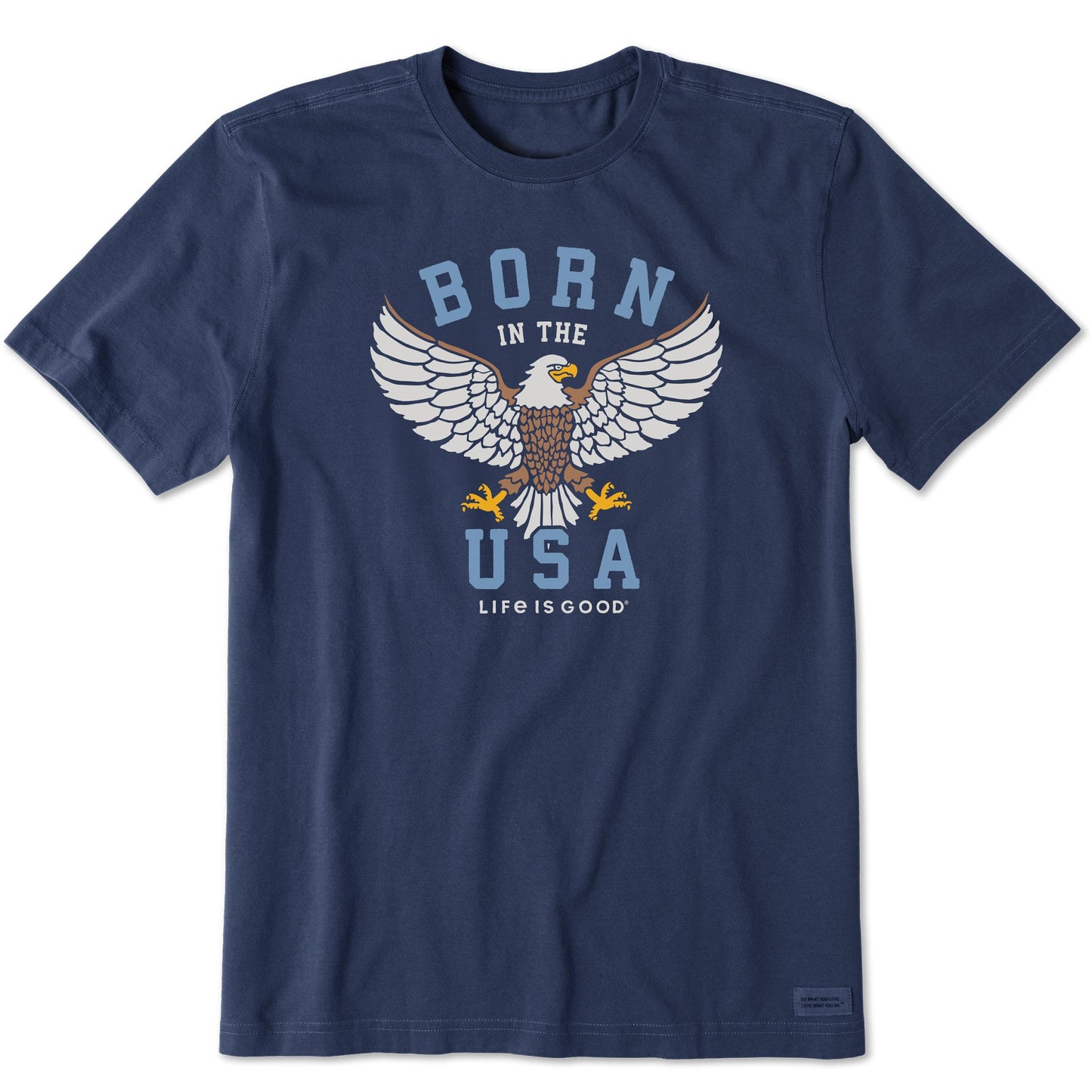 Men's Born in the USA Eagle Short Sleeve Tee