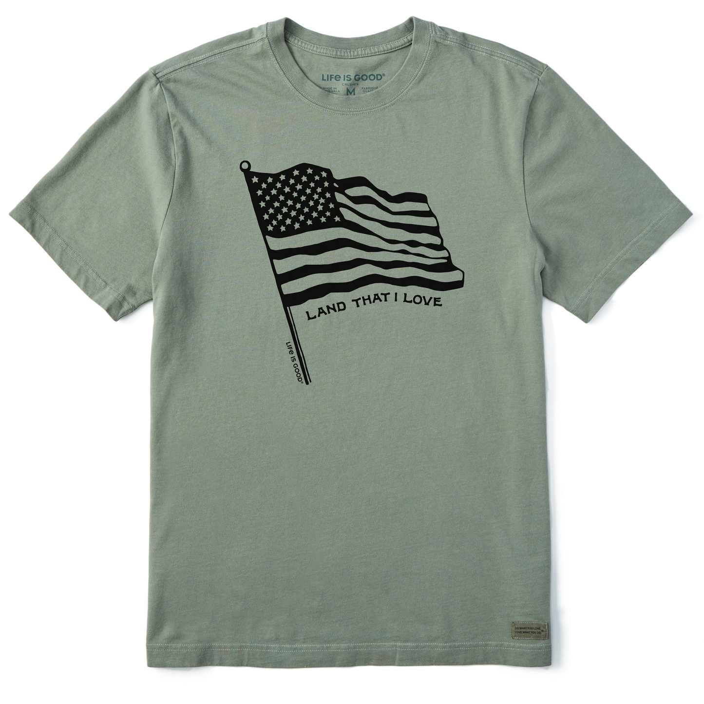 Men's Land that I Love Flag Short Sleeve Tee