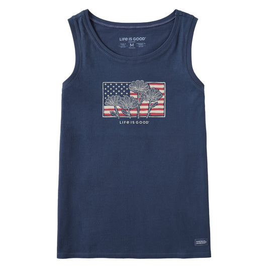 Women's Flower Flag Crusher Tank