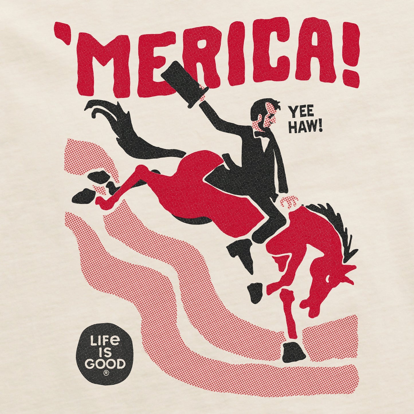 Women's Abemerica Short Sleeve Crusher Boxy Tee