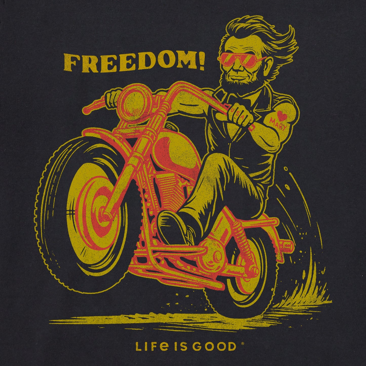 Women's Freedom! Lincoln Short Sleeve Tee