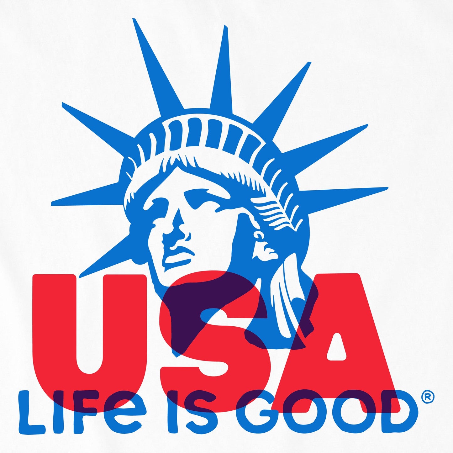 Women's USA Lady Liberty Short Sleeve Tee