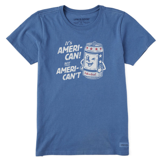 Women's Ameri-Can Short Sleeve Tee