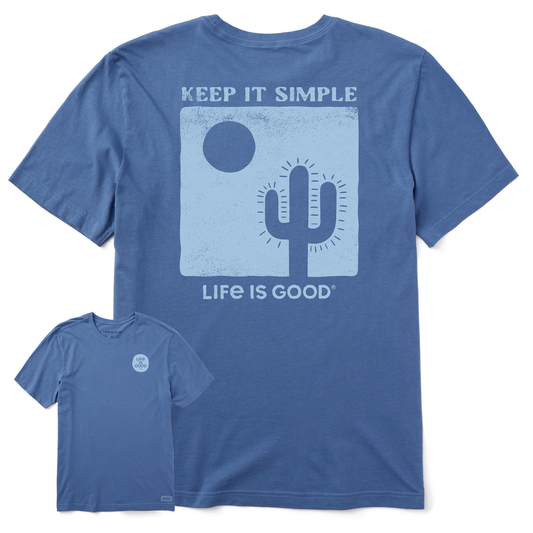 Men's Keep it Simple Cactus Short Sleeve Tee