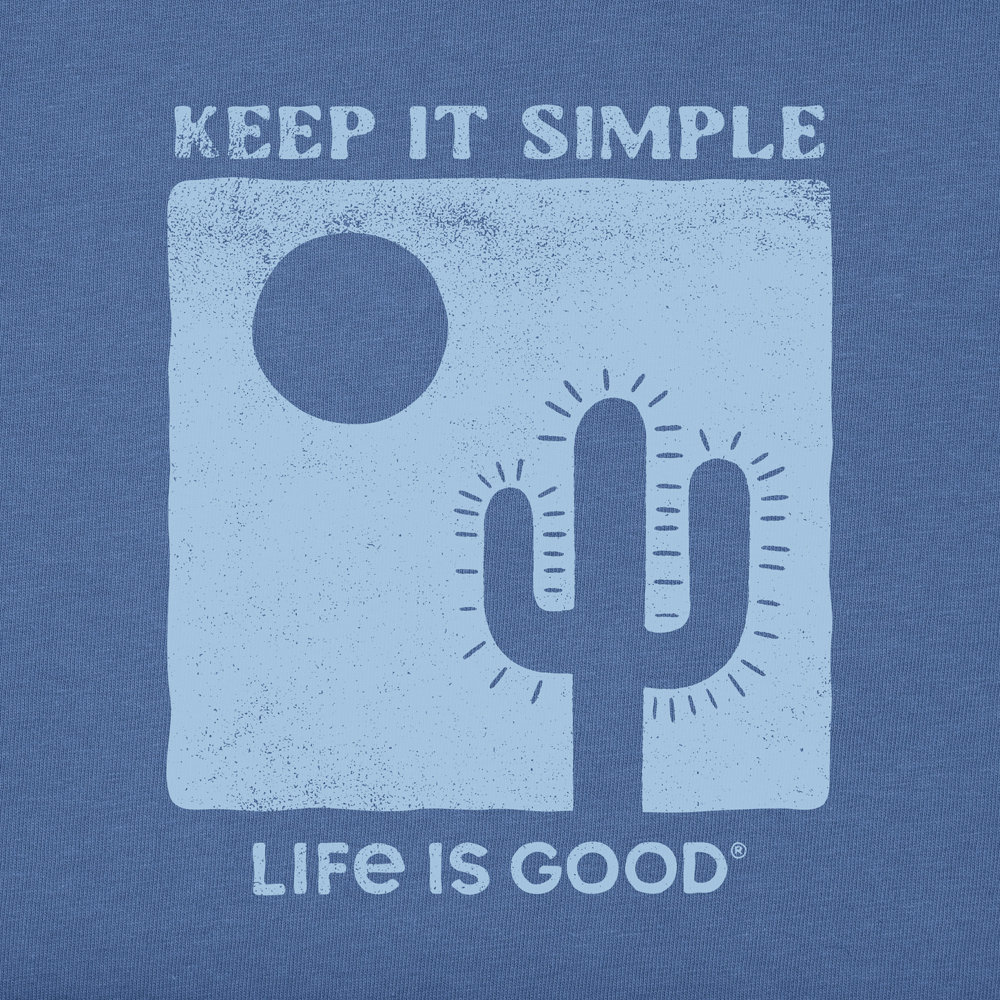 Men's Keep it Simple Cactus Short Sleeve Tee
