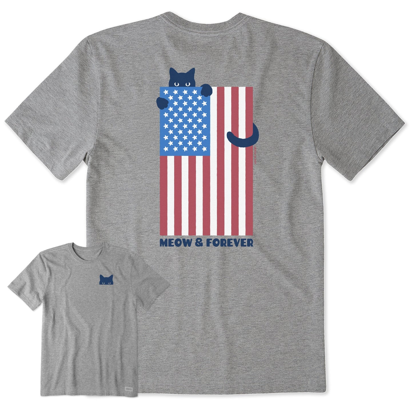 Men's Meow & Forever Short Sleeve Tee