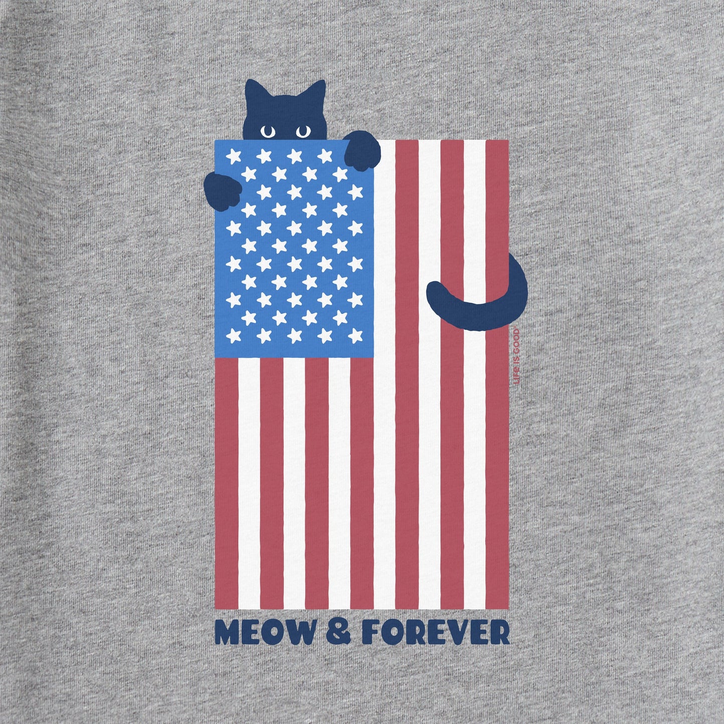 Men's Meow & Forever Short Sleeve Tee