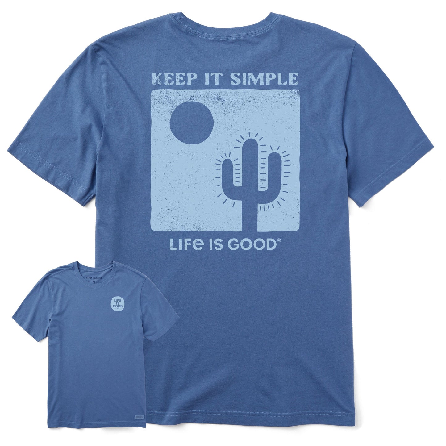 Men's Keep it Simple Cactus Short Sleeve Tee