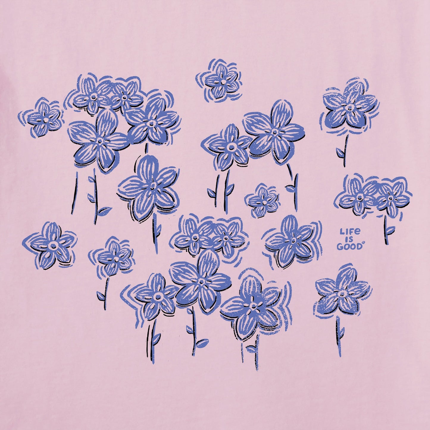 Women's Forget Me Nots Short Sleeve Tee