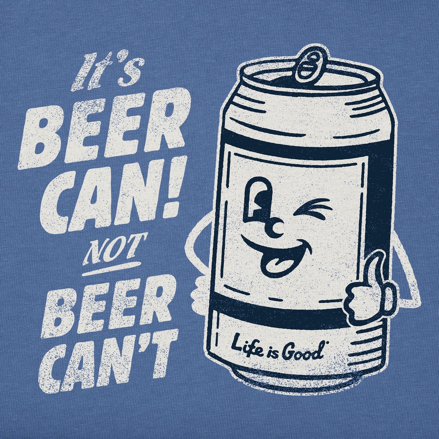 Men's Beer Can Short Sleeve Tee