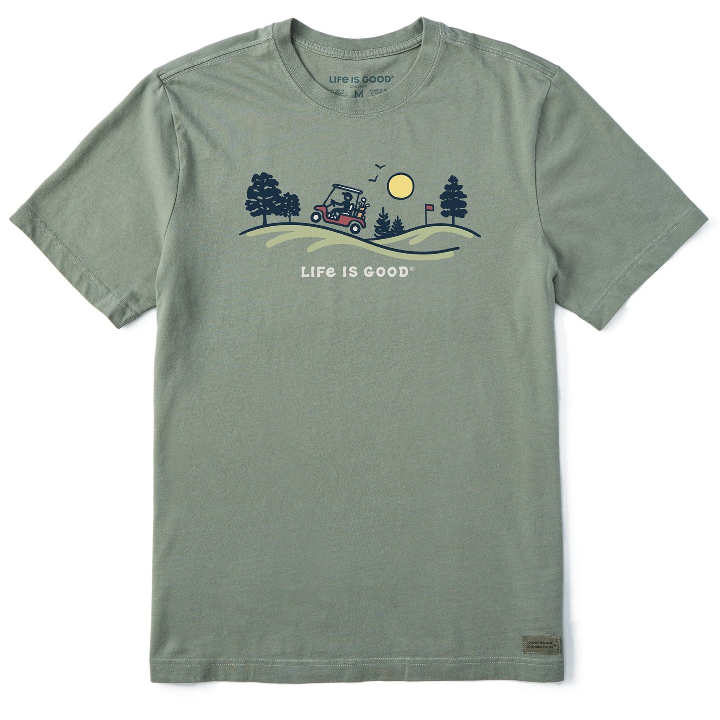 Men's Golf Cart Vista Short Sleeve Crusher Tee
