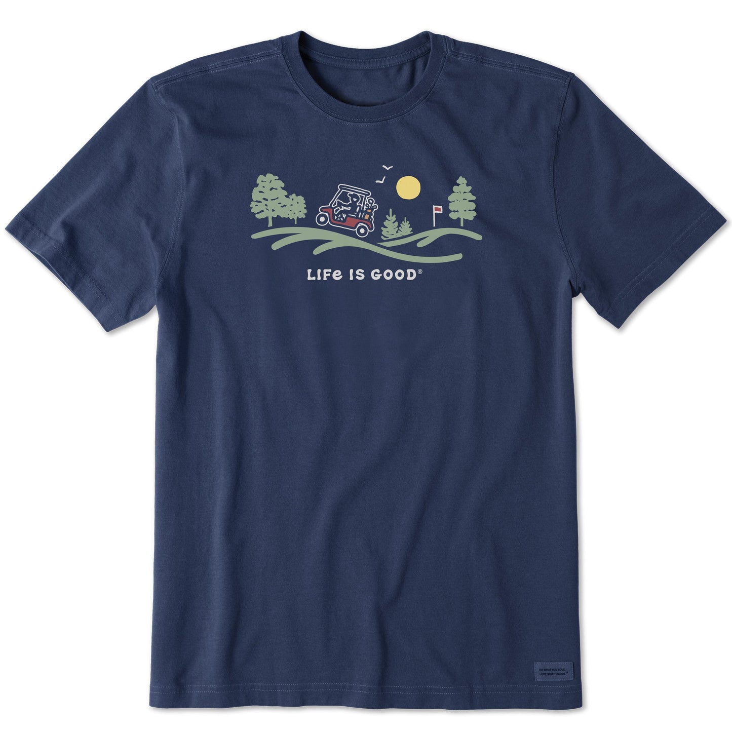 Men's Golf Cart Vista Short Sleeve Crusher Tee