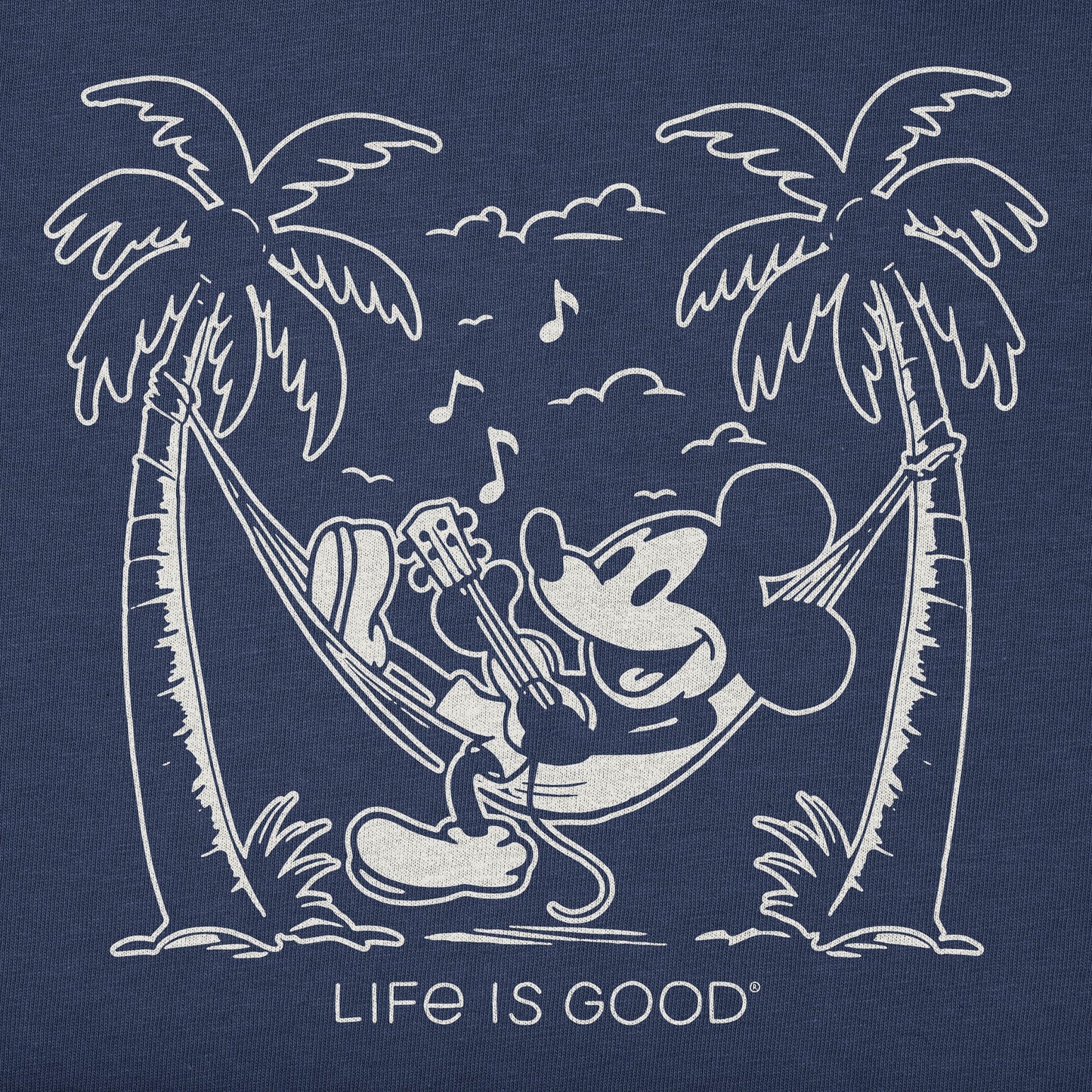 Men's Steamboat Willie Hammock Jammin Short Sleeve Tee