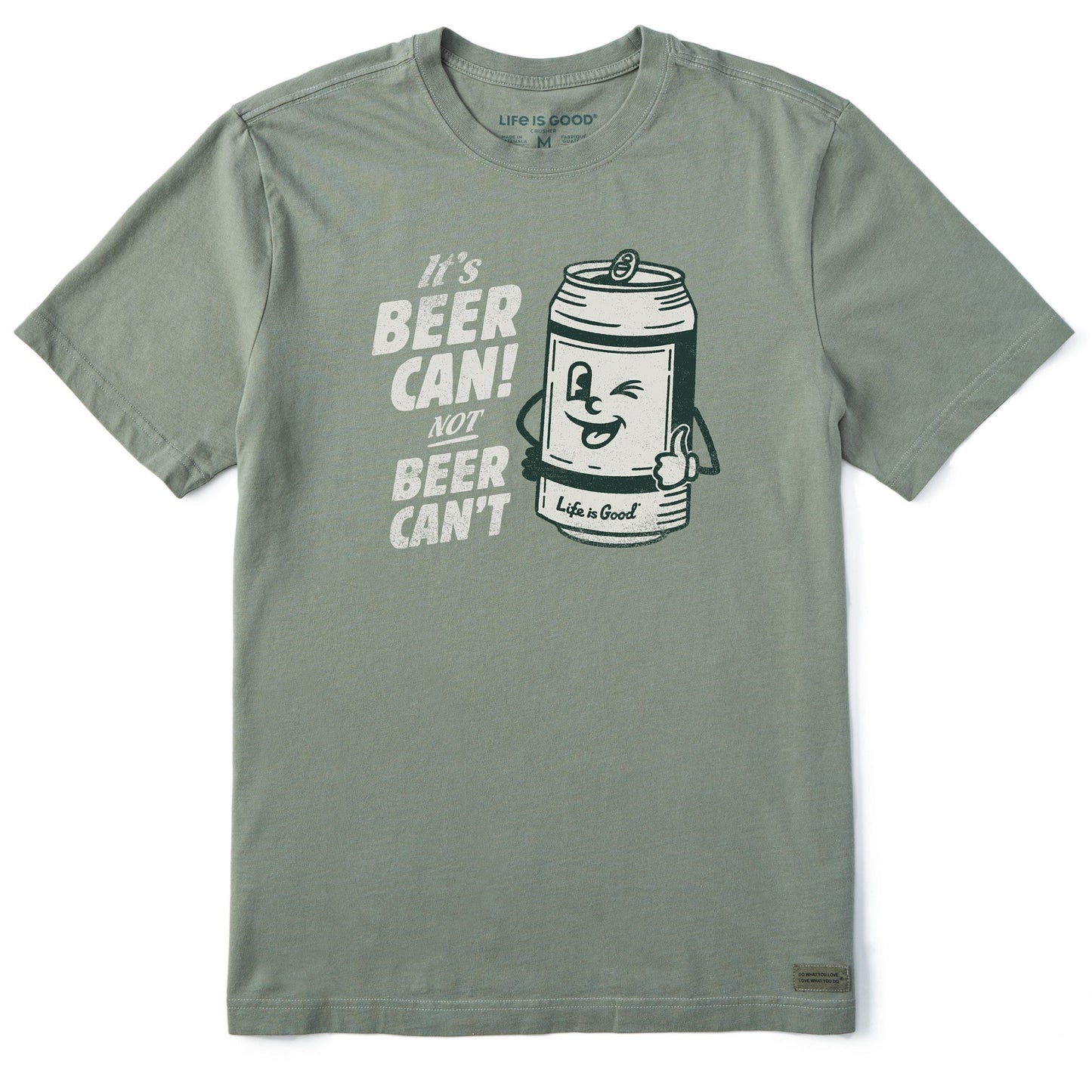 Men's Beer Can Short Sleeve Tee