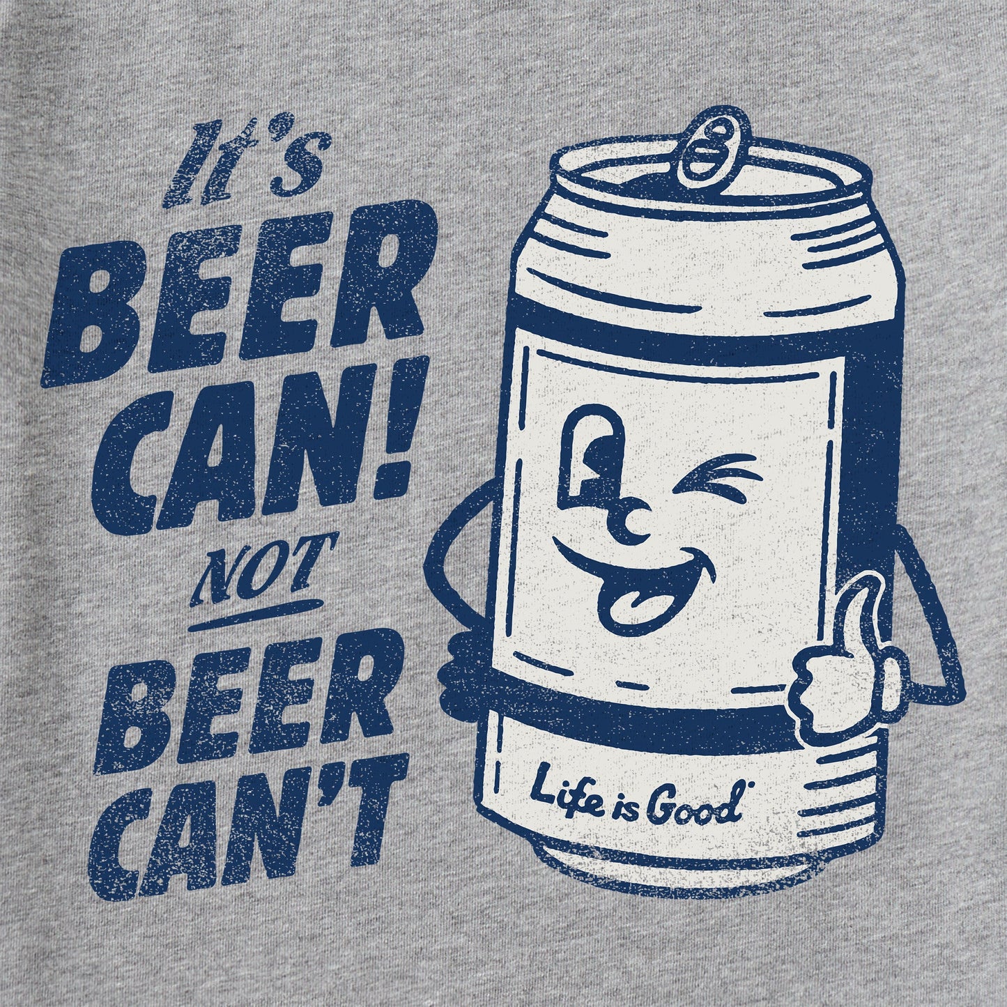 Men's Beer Can Short Sleeve Tee