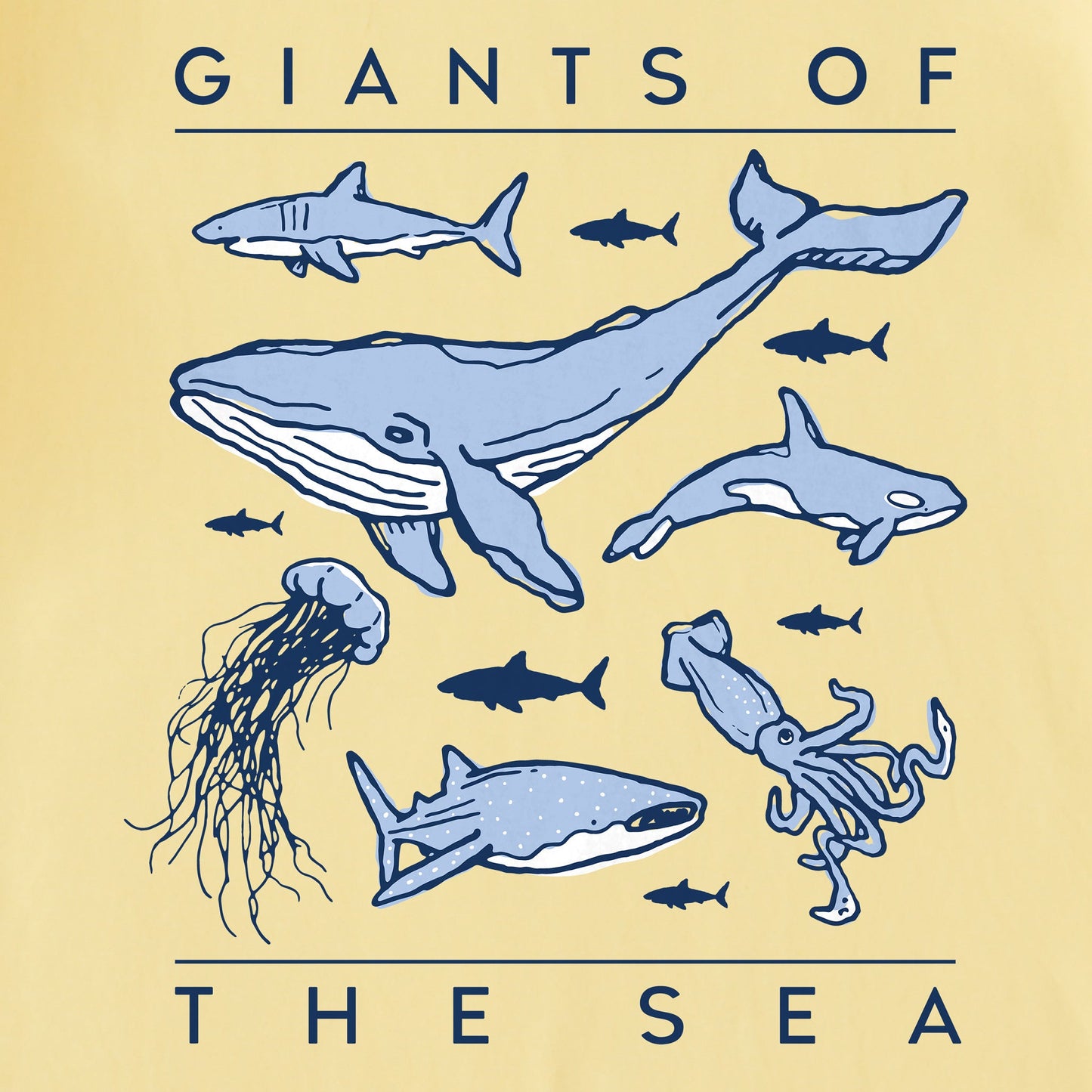 Kids Giants of the Sea Short Sleeve Crusher Tee